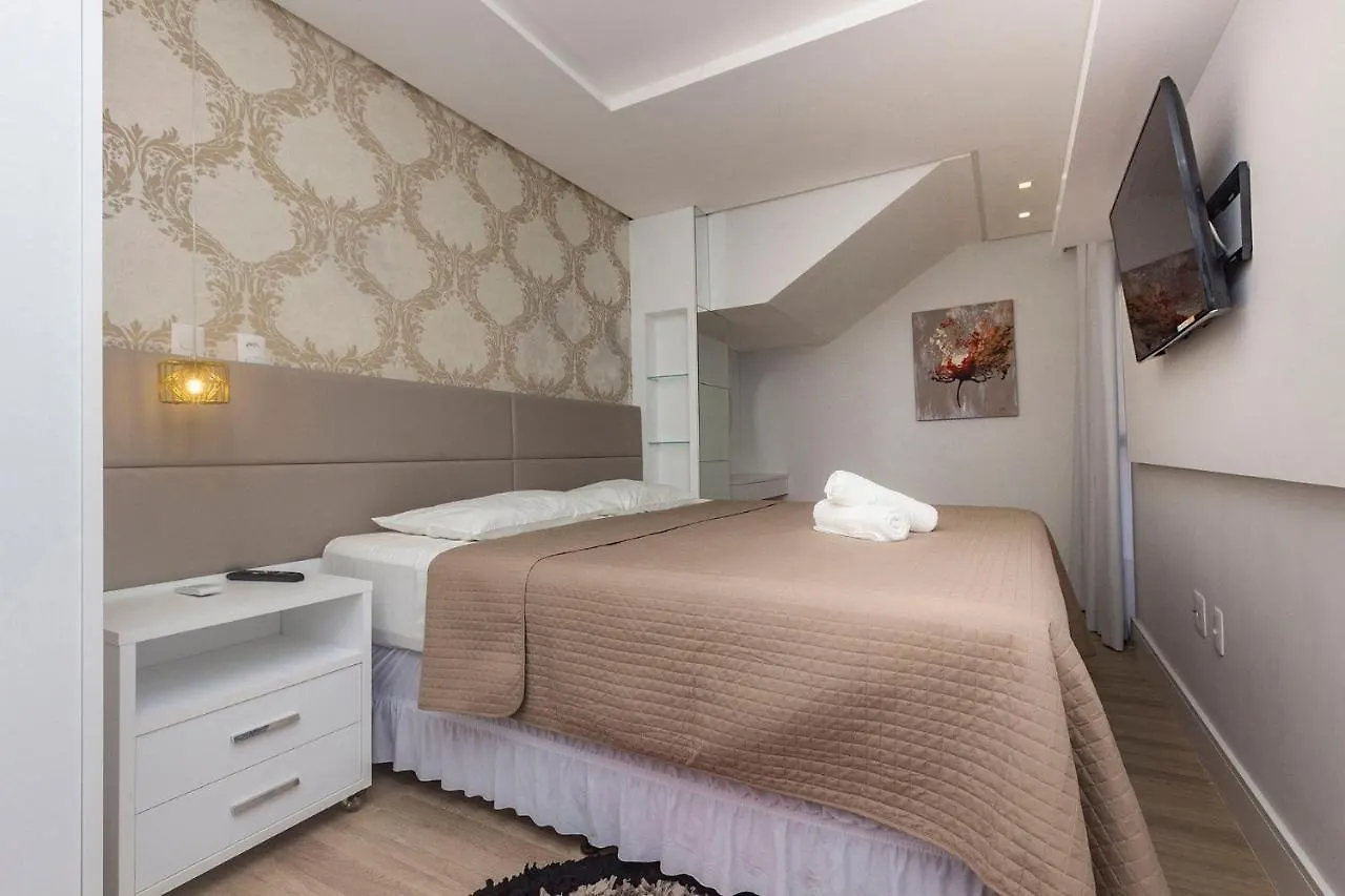 בומבינאס Varandas Do Atlantico 02-A - Apartamento De Alto Padrao Em Condominio Pe Na Areia Em Bombas. 0*,