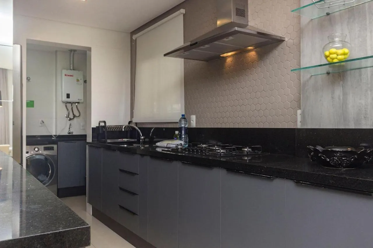בומבינאס Varandas Do Atlantico 02-A - Apartamento De Alto Padrao Em Condominio Pe Na Areia Em Bombas.