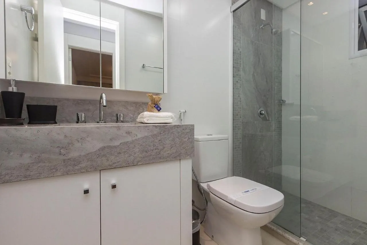בומבינאס Varandas Do Atlantico 02-A - Apartamento De Alto Padrao Em Condominio Pe Na Areia Em Bombas. ברזיל